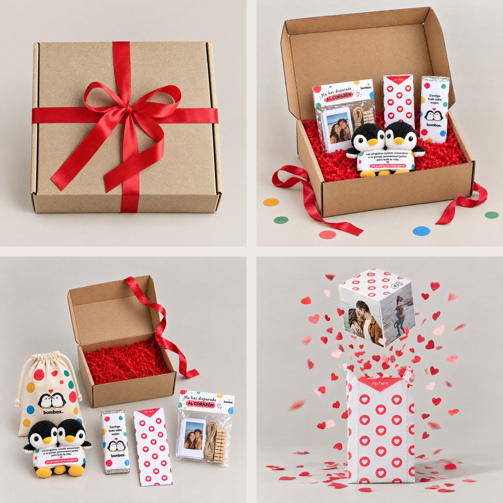 Lovebox: piezas del regalo